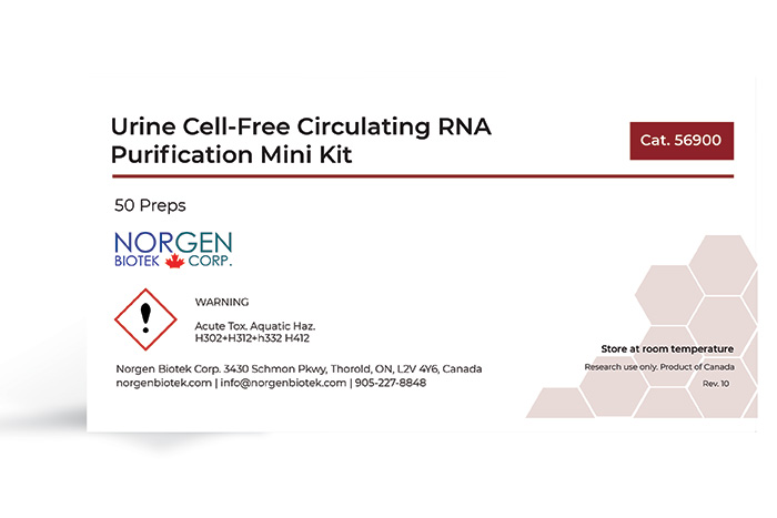 Urine Cell-Free Circulating RNA Purification Mini Kit Label