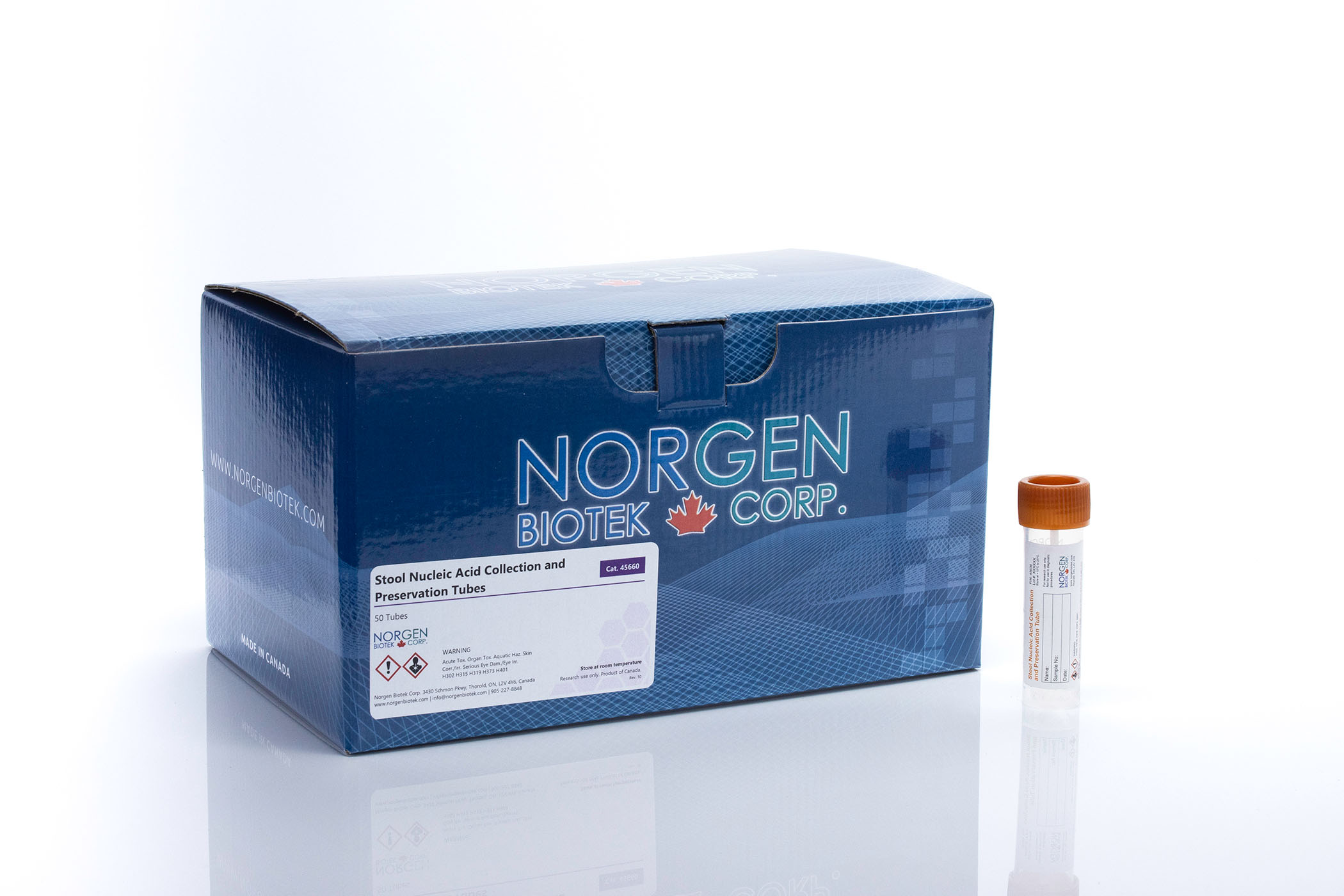 Stool Nucleic Acid Collection and Preservation Tubes