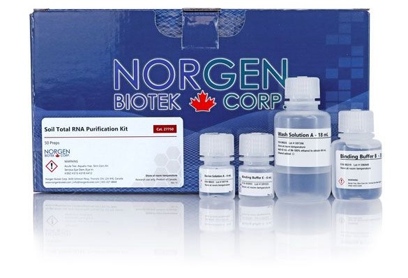 Norgen Biotek's Soil Total RNA Purification Kit (27750)
