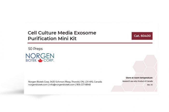 Cell Culture Media Exosome Purification Mini Kit Label