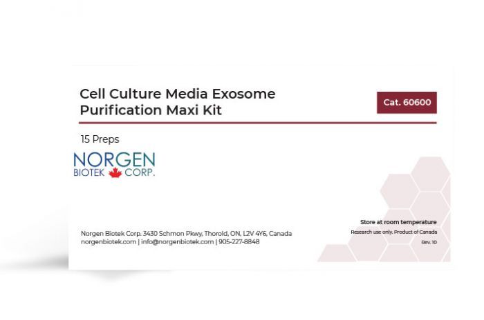 Cell Culture Media Exosome Purification Maxi Kit Label