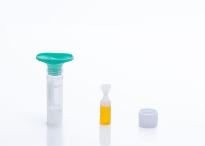 Saliva DNA Collection and Preservation Device Components