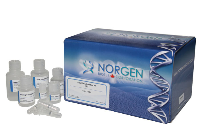 Stool DNA Isolation Kit (Cat. 27600)  Norgen Biotek Corp.